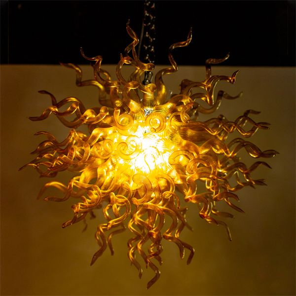 

Modern Suspension Chandelier Nordic Lamps Hand Blown Murano Glass Chandeliers Bedroom Dining Living Room LED Lights