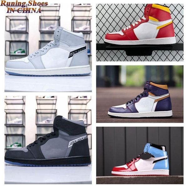 

new designer basketball shoes 1s obsidian unc fearless first class flight phantom turbo red 1 backboard sport sneaker trainer men women