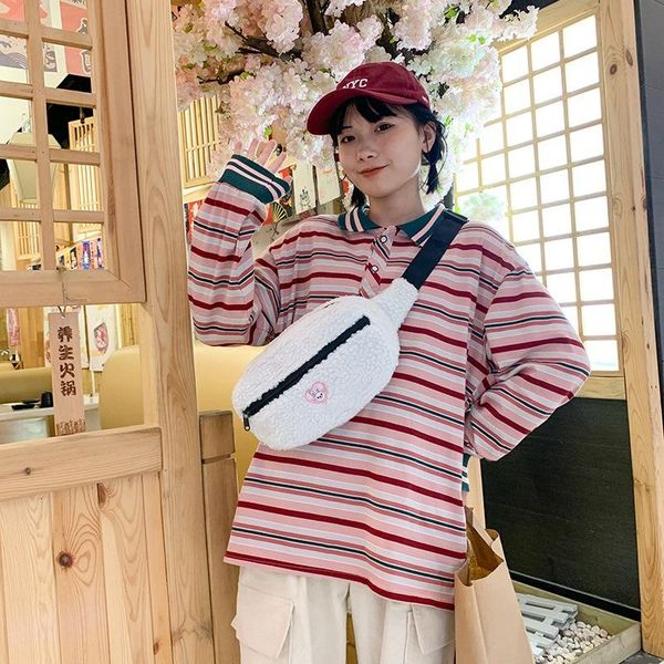 

crossbody bags for women furry bag personality trendy brand cute lady shoulder fashion messenger chest sports waist