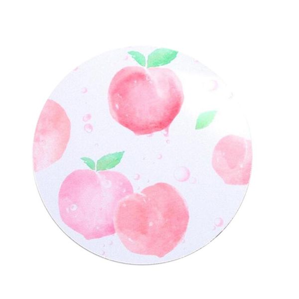 

mouse pads & wrist rests gaming beautiful computer padding mat ultra soft circular pad with style pink peaches