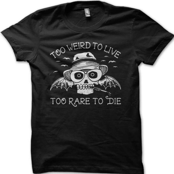 

fear and loathing in las vegas johnny depp t-shirt 09063, White;black