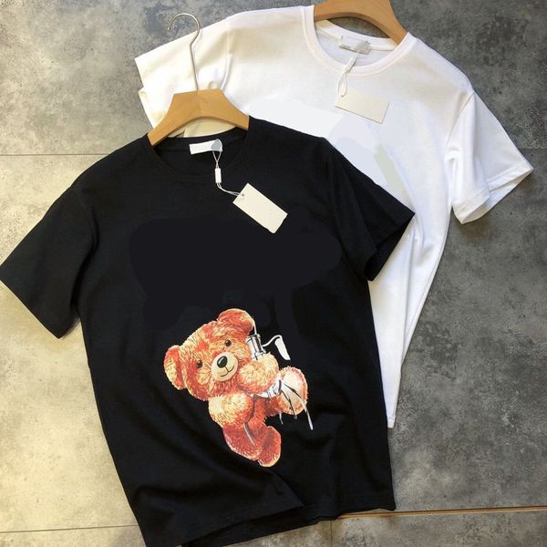 

design clothing koala new printed t-shirt new men's and women's same short cartoon age reduction cute half sleeve, White