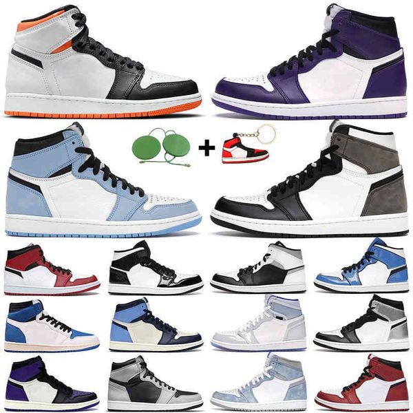 

men 5.5-12 rust basketball shoes 1s high og chicago electro mens 1 2.0 hyper royal sneakers dark trainers women pink mocha orange sport mhbh