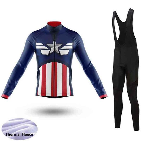 

racing sets roupa ciclismo masculino 2022 autumn men cycling clothes mountain bicycle outfit warm cyclist equip male mtb jersey, Black;blue
