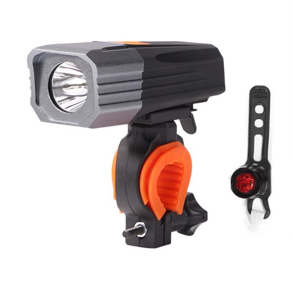

bike lights light set usb rechargeable bicycle front back lamp mountain headlight waterproof taillight