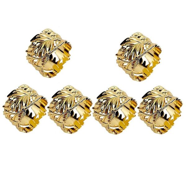 

napkin rings ac86 -napkin rings,leaf napkins set of 6 exquisite holders for easter,party,wedding dinner decor