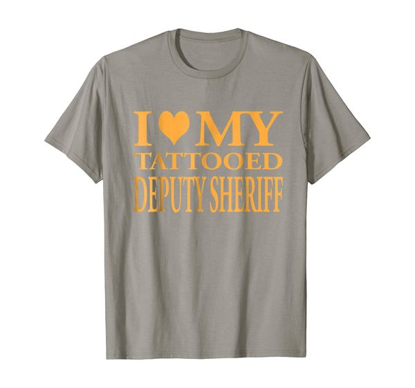 

love deputy sheriff i love my deputy sheriff gifts, White;black