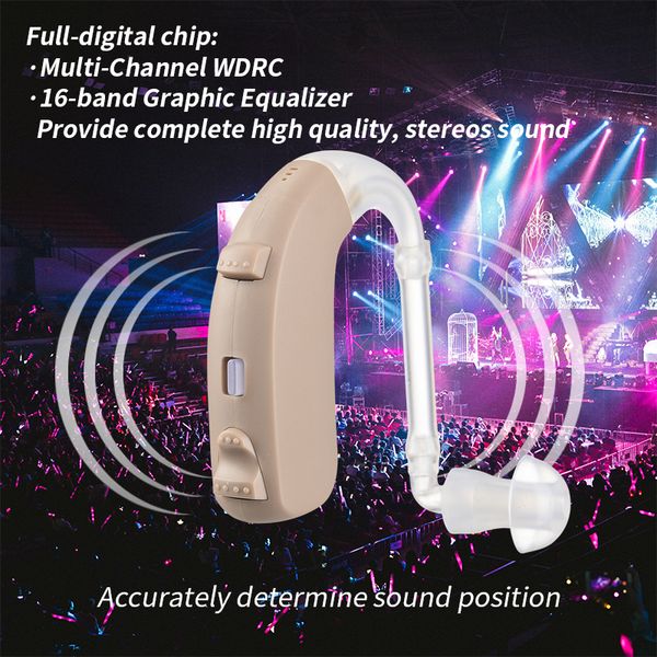 

full digital hearing aid rechargeable professional hearing device bte hearing aids high power ear sound amplifierscouts