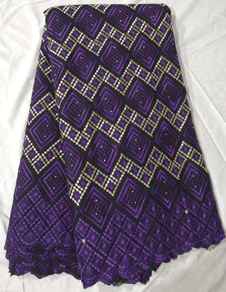 

ribbon african lace fabric latest nigerian swiss 2021 cotton voile laces, Pink;blue