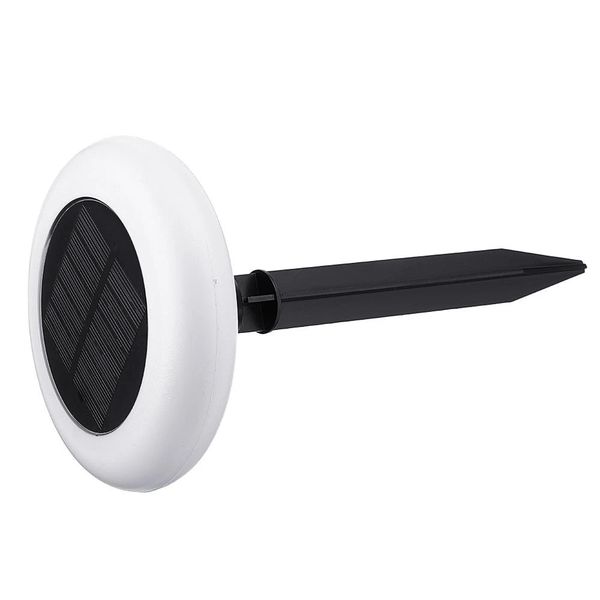 

solar light powered plastic square colorful led lawn waterproof outdoor garden landscape yard path lamp