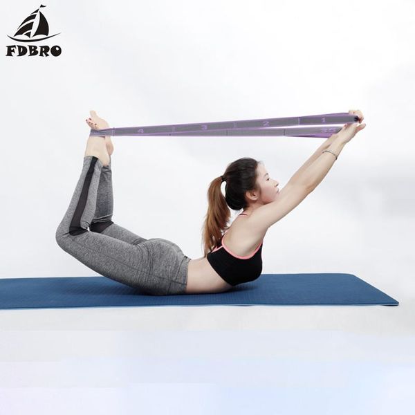 

gym fitness yoga pilates stretch strap band 2021 belt physical training professional resistance rope bands