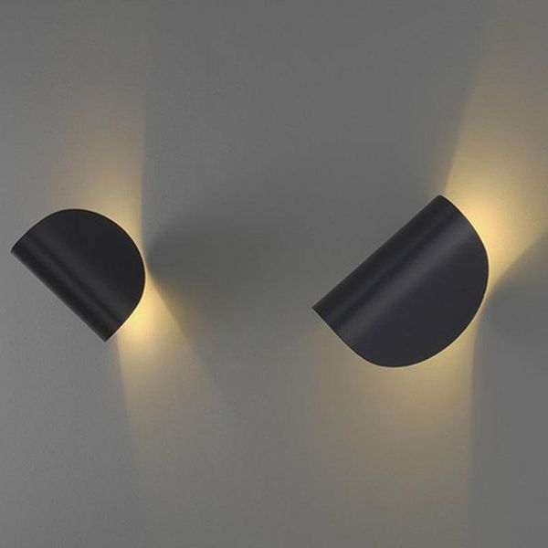 

led simple wall lamp rotatable io bedroom bedside corridor exhibition hall lamps