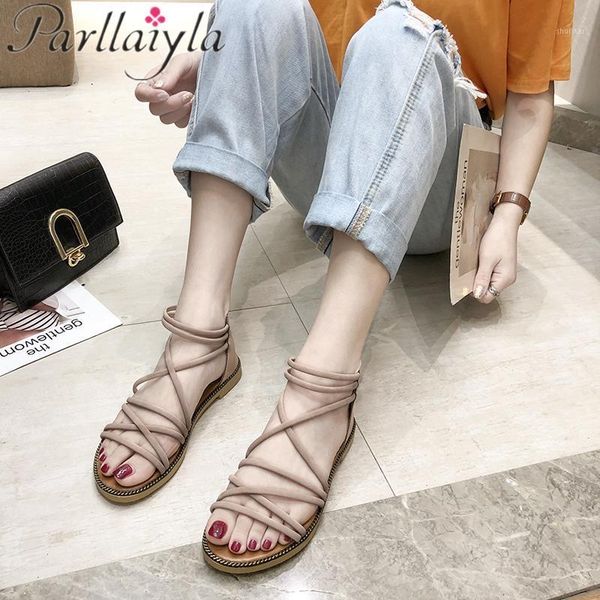 

women's flat sandals 2021 espadrilles sandalia feminina ladies shoes fashion summer woman beach sandal casual heel 2cm1, Black