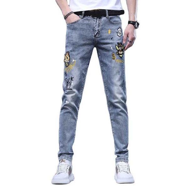 

robin jeans for men ripped man boot cut white g star jean designer, Blue