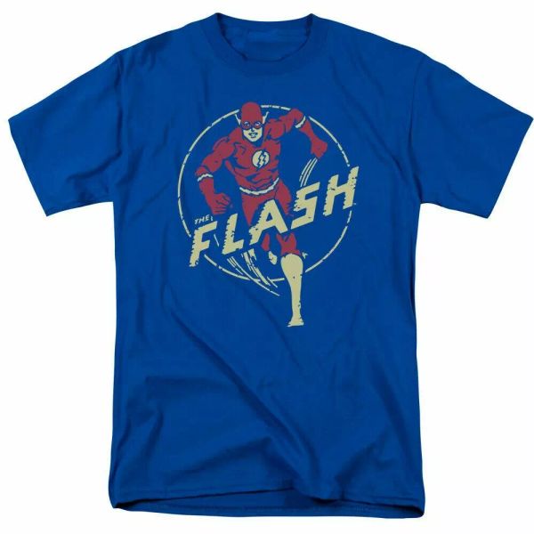 

the flash flash comics t shirt mens licensed dc comics tee royal blue, White;black