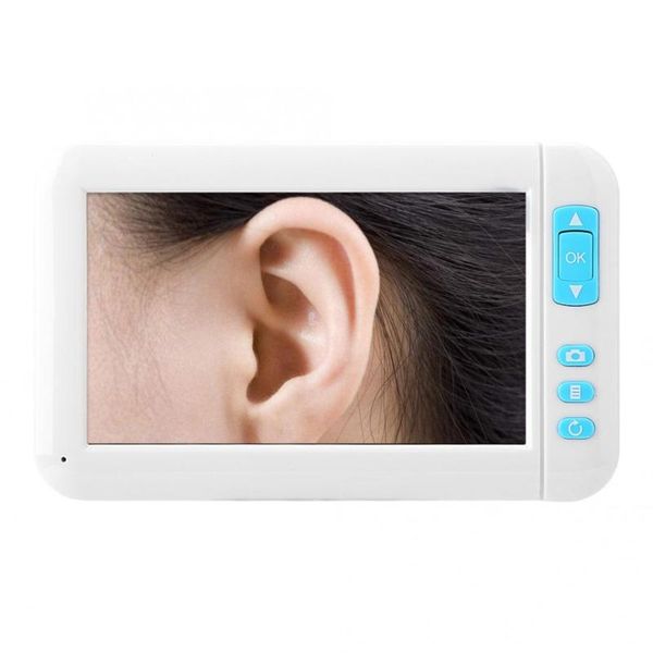

cameras 4.3in tft ear otoscope inspection device tester handheld with led light