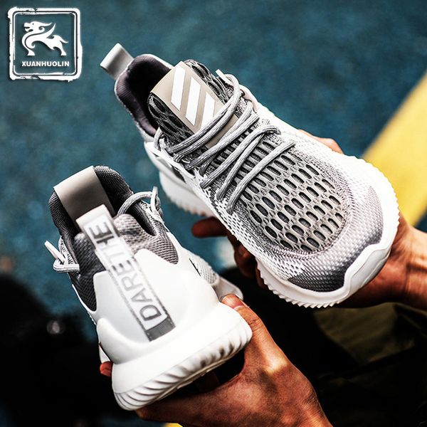 

ns2208 spring mesh sneakers men's summer breathable running shoes men's tennis thick soled casual, Black;white
