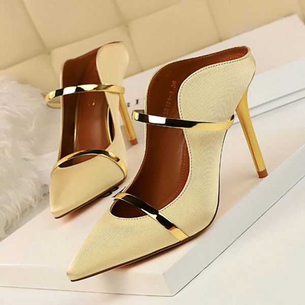 

dress shoes fashion high heels women party super ladies pumps brand woman thin heel 10cm a3232, Black