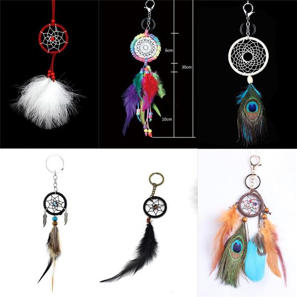 

decorative objects & figurines keychain dream catcher wall decoration simple modern bag pendant artificial room accessories car