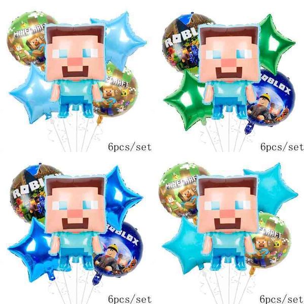 

big my world little boy balloon set coolie fear game theme balloon layout