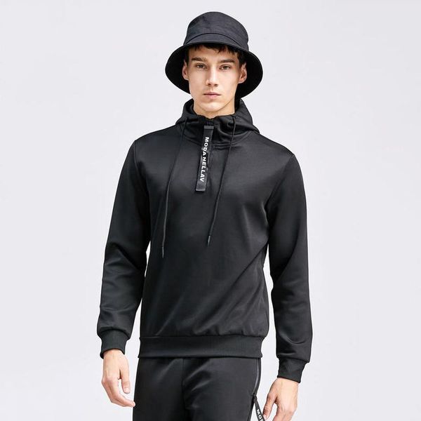 

men's hoodies & sweatshirts oversized hoodie boys letters print thick warm sweatshirt women autumn long sleeve pullovers teens clothes, Black