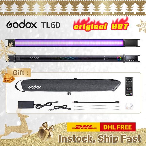 

godox tl60 rgb tube light instock ,color temper 2700k~6500k, pk nanlite aputure for live tiktok youtube pography studio flash heads