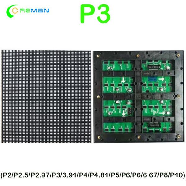 

lowest cost outdoor led module p3 64x64 smd1921 192mm x panel digital screen display