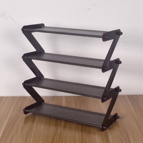 

clothing & wardrobe storage simple stainless steel assembled shoe rack save space slippers high heels home dormitory foldable multi-layer br