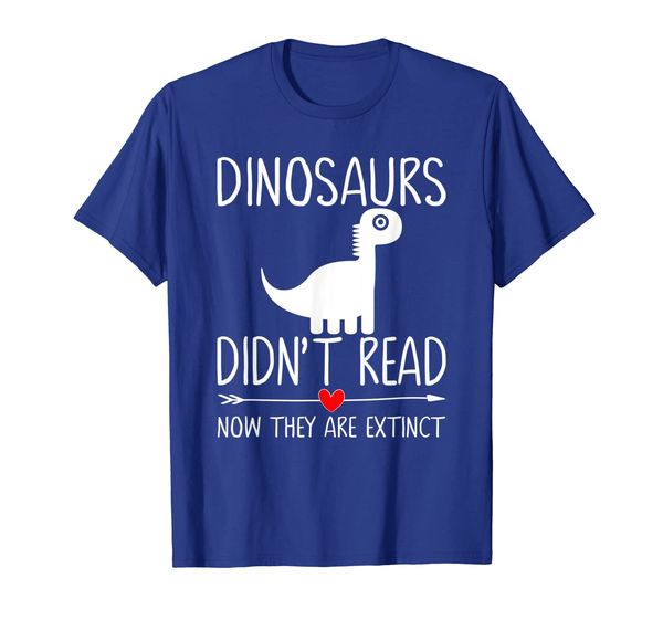 

Dinosaurs Didnt Read Tshirt Funny Reading Shirts for Women, Mainly pictures