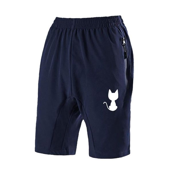 

men's shorts fashion men waterproof 2021 summer solid color dry quickly beach casual short pants running fitness for male, White;black