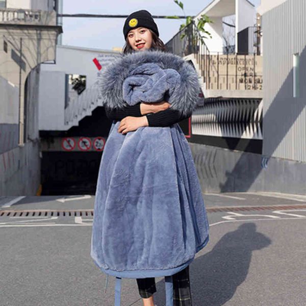 

women's down & parkas winter jacket women slim snow outwear medium-long wadded thick padded warm lamb cotton pads l355 z5t8, Black