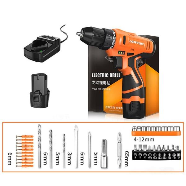 

professiona electric drills 12v double speed drill rechargeable multifunction mini cordless handheld screwdriver