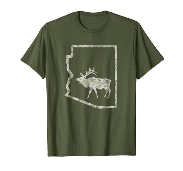 

Arizona Elk hunting Camo T-Shirt Perfect Hunter Gift, Mainly pictures
