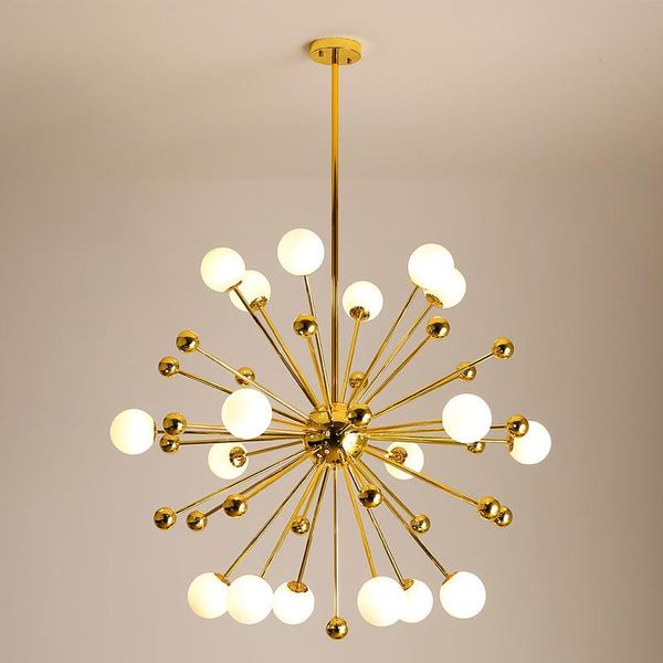 

post-modern gold color dandelion chandelier creative for bedroom dinner room living bar g4 source hanging light fixtures pendant lamps