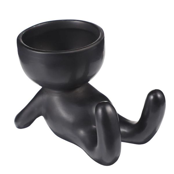 

vases character sculpture vase flowerpot deskflower arrangement container ornament