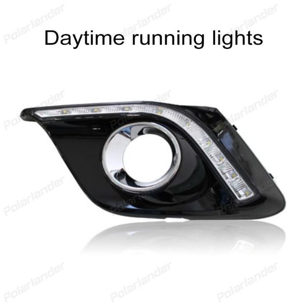 

panel lights drl for m/azda 3 a/xela 2014 2021 daytime running fog lamp cover headlight car-styling