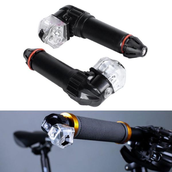

bike lights 2pcs usb charge bicycle handlebar turn signal plug light led warning mountain end night cycling