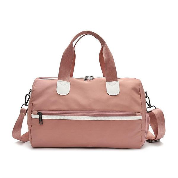 

duffel bags short trip travel bag women's large hand luggage wet and dry separation sports gym men shoes bit