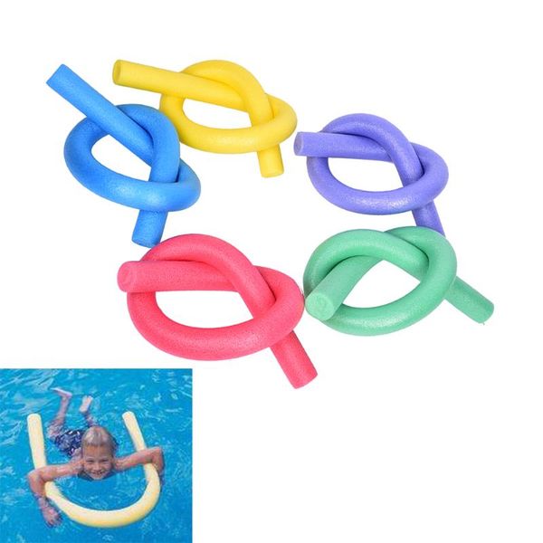 

pool & accessories 2021 6*150cm swimming aid foam hollow noodles swim noodle water float stick floating diy toys woggle learn