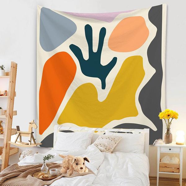 

tapestries 36 kinds of home decor morandi color tapestry room wall decoration fabric hanging background cloth