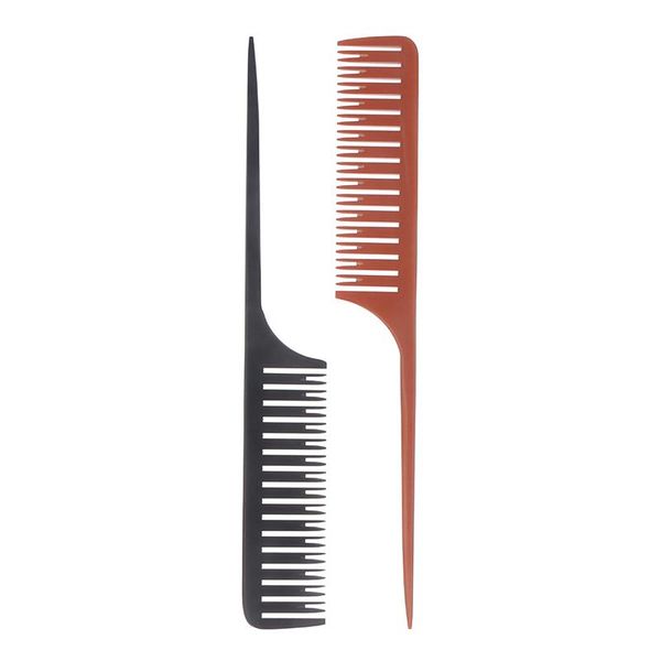 

hair brushes 1pc anti-static bakelite salon barber hairstyle tool hairdressing comb home styling, Silver