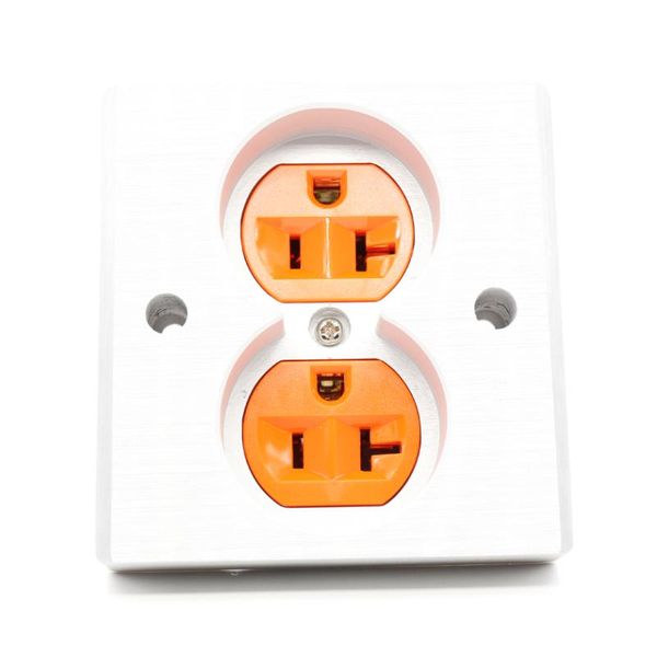 

smart power plugs pcs orange us ac receptacle wall outlet copper socket