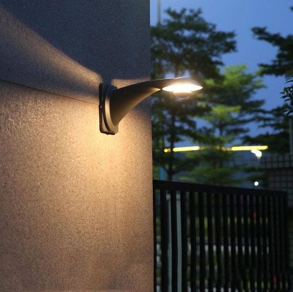 

10pcs 10w outdoor wandlamp corridor trap balkon gangpad waterdicht veranda wandlampen terras eenvoudige tuin wandkandelaars wall lamps