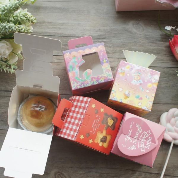 

gift wrap 10pcs candy color paper box as soap candle cookie little packaging christmas wedding favors gifts decoration