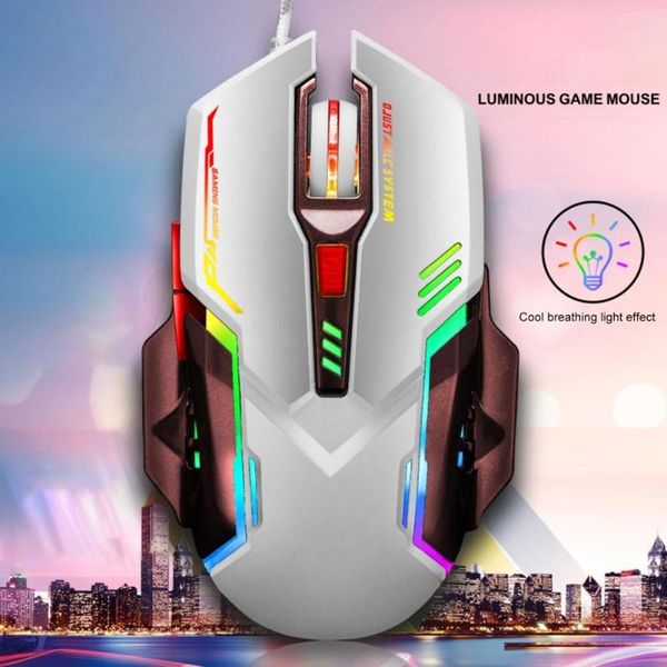 

mice g402 gaming mouse wired luminous mini portable for travel