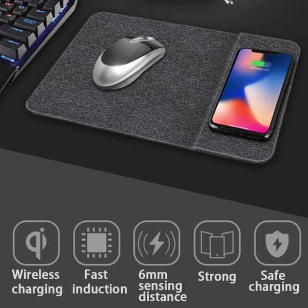 

mouse pads & wrist rests mobile phone wireless charger charging pad mat for 8plus x /8