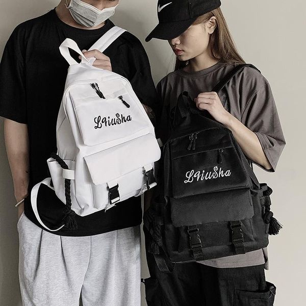 

backpack hong kong style street trend harajuku girl student schoolbag casual male