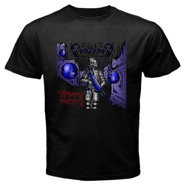 

New VOIVOD Target Earth Logo Men's Black T-Shirt Size S to 3XL, White;black