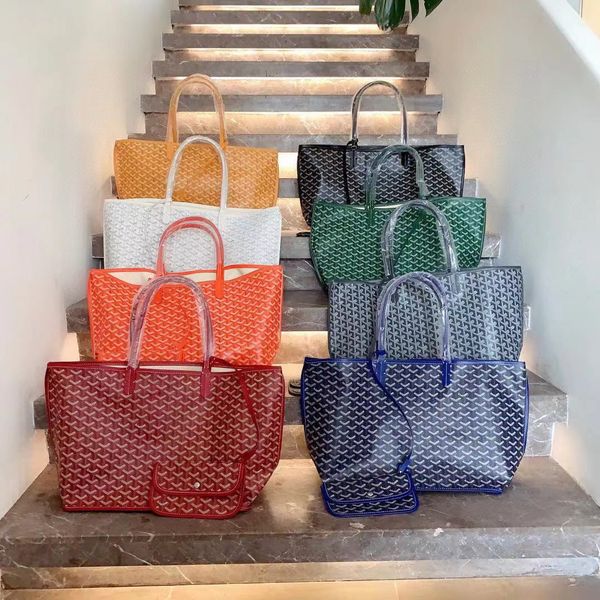 

new-shopping beach bag tote bags purses canvas with real leather trim and handle