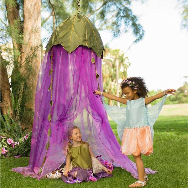 

mosquito net fashion satin crown bed single double king midge insect canopy